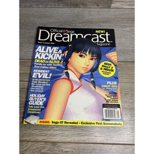 Official Sega Dreamcast Magazine Issue 3 January 2000 Dead or Alive 2 Cover